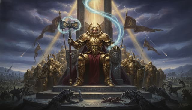 The God-King Sigmar — article art