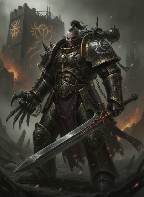 Portrait of Abaddon the Despoiler