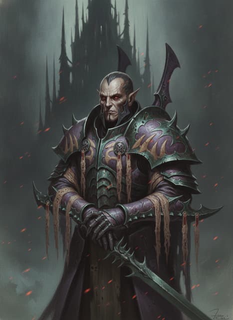 Asdrubael Vect — Warhammer wallpaper