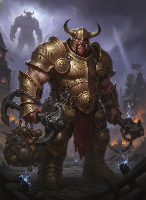 Portrait of Borgat the Mountain-eater