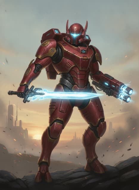 Portrait of Commander Brightsword