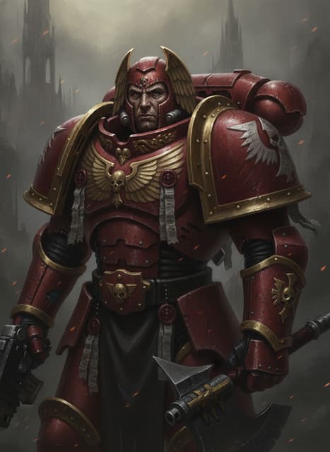 Commander Dante — Warhammer wallpaper