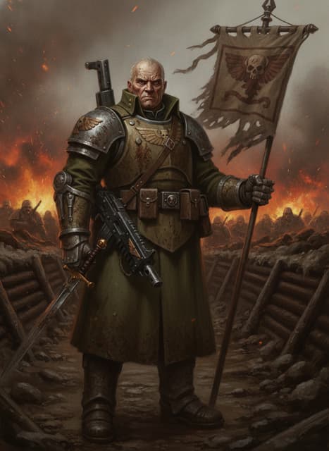 Portrait of Commissar Yarrick