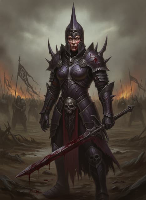 Crone Hellebron — Warhammer wallpaper