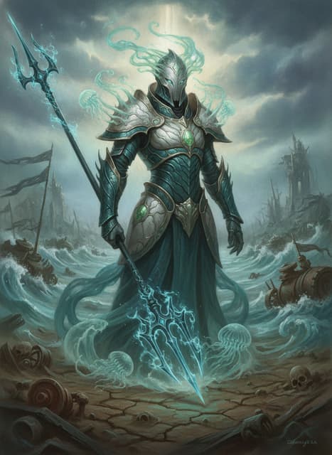 Eidolon of Mathlann, Aspect of the Sea — Warhammer wallpaper