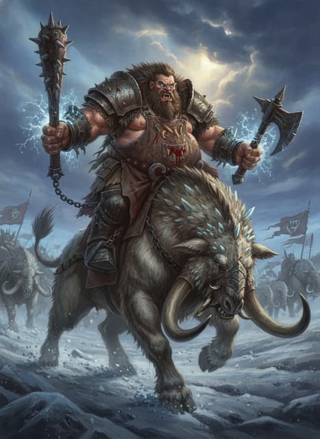 Portrait of Frostlord on Stonehorn