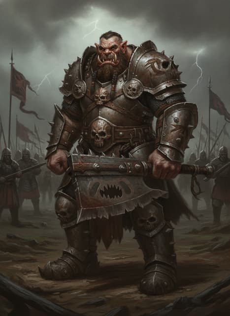 Golgfag Maneater — Warhammer wallpaper