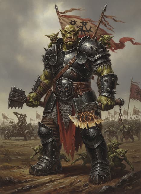 Portrait of Gorbad Ironclaw