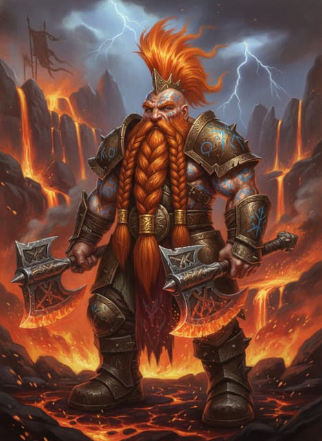 Portrait of Gotrek Gurnisson