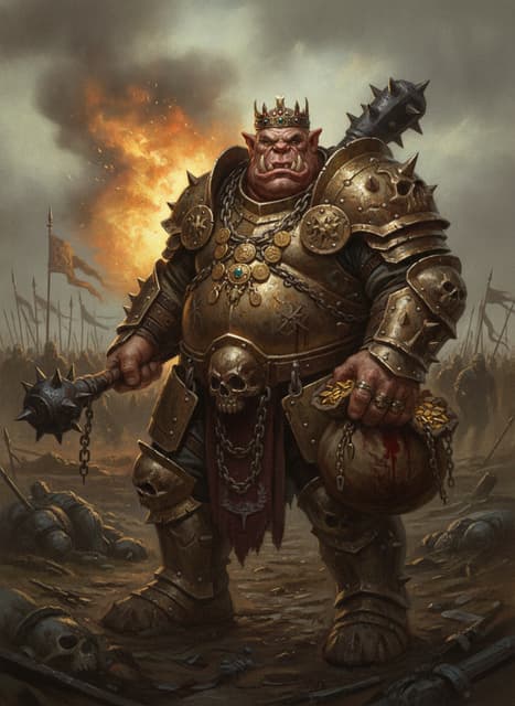 Greasus Goldtooth — Warhammer wallpaper