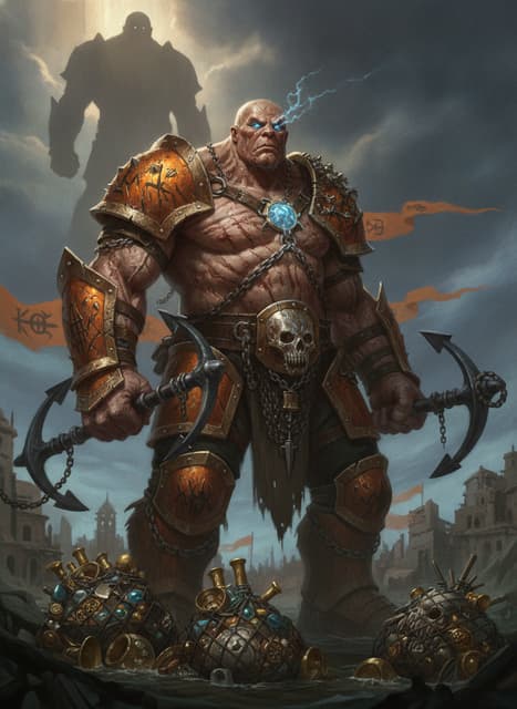 Portrait of Grolok the Fisheater