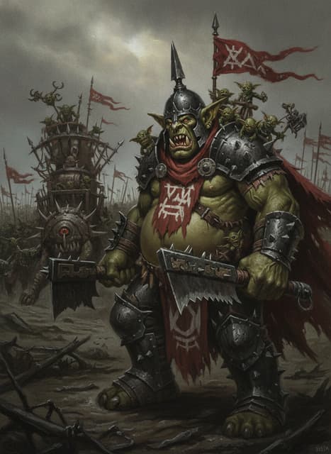 Portrait of Grom the Paunch