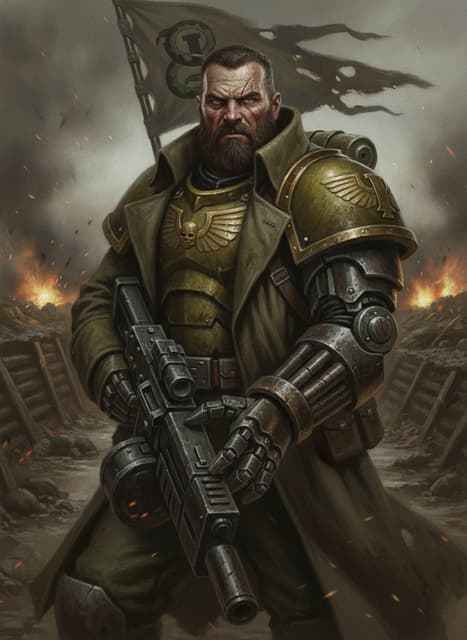 Portrait of Colonel “Iron Hand” Straken