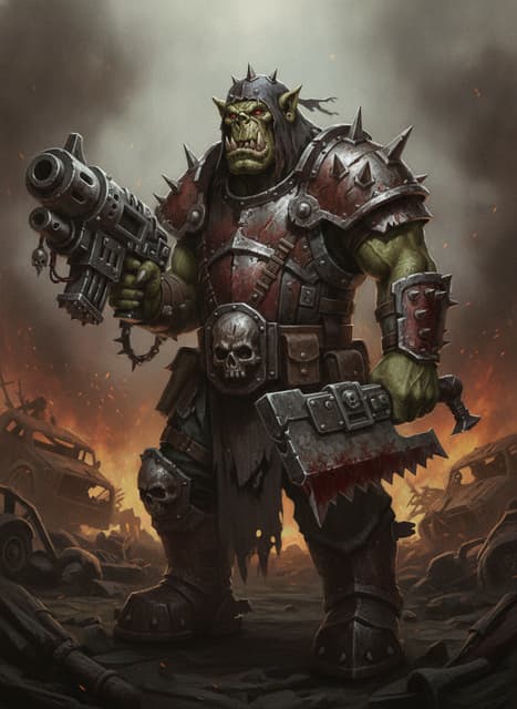 Portrait of Kaptin Badrukk