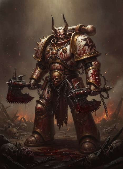 Portrait of Kharn the Betrayer