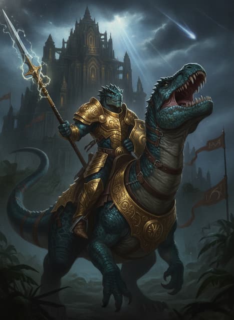 Kroq-Gar — Warhammer wallpaper