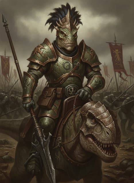 Kroq-Gar — Warhammer wallpaper