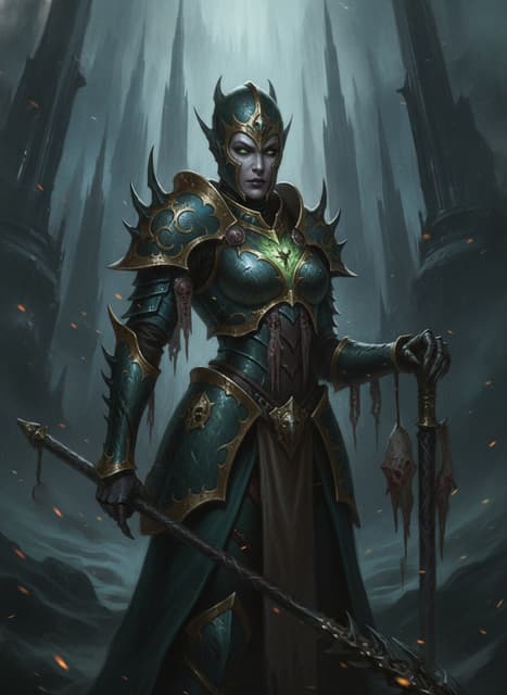 Lady Malys — Warhammer wallpaper