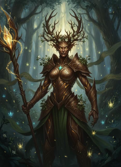 Portrait of The Lady of Vines