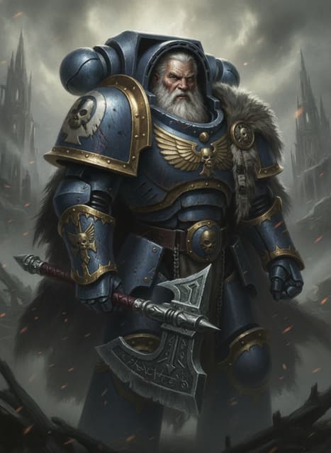 Logan Grimnar — Warhammer wallpaper