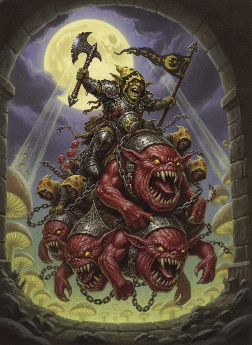 Loonboss on Mangler Squigs, character portrait