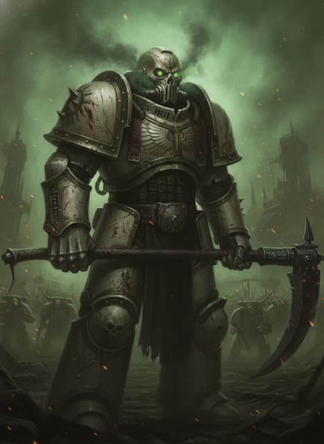 Portrait of Mortarion