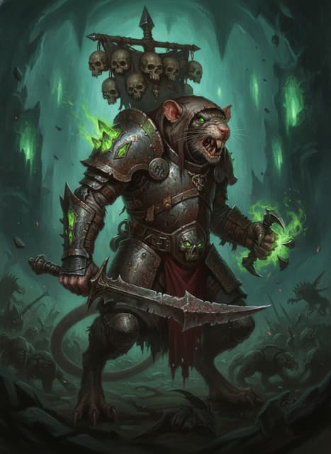 Queek Headtaker — character portrait