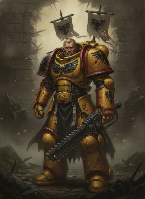 Portrait of Rogal Dorn