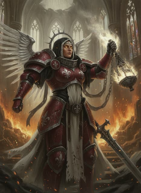 Saint Celestine — character portrait
