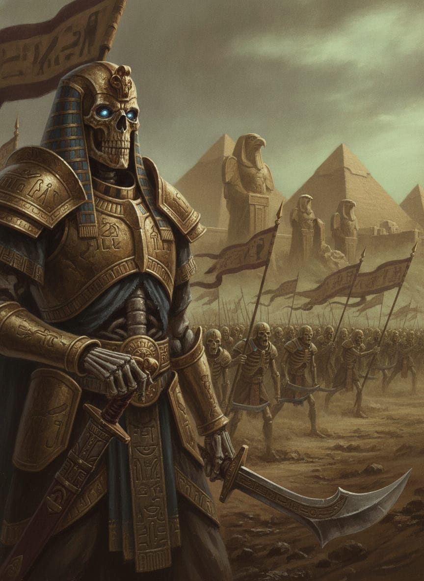 Settra the Imperishable, character portrait