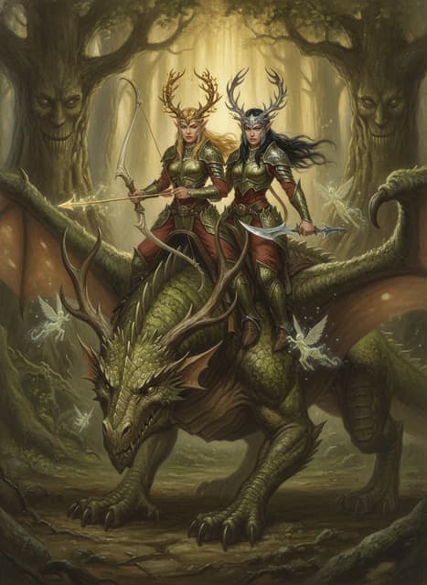 Portrait of Naestra & Arahan