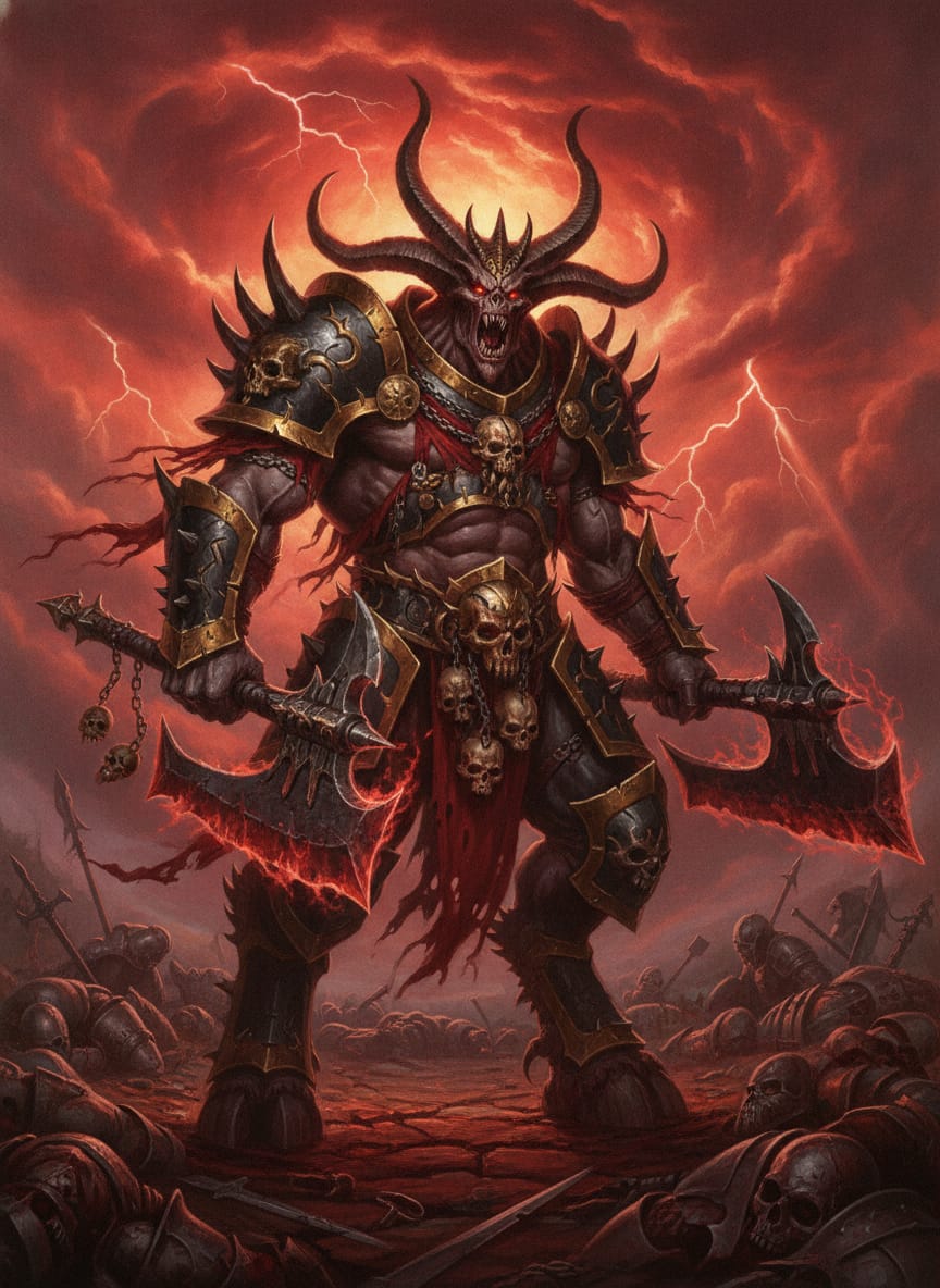 Skarbrand, character portrait