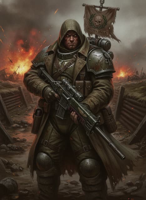 Sly Marbo — Warhammer wallpaper