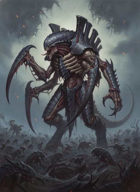 The Swarmlord — Warhammer wallpaper