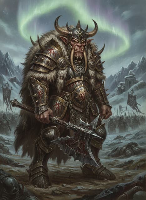 Portrait of Throgg the Troll King