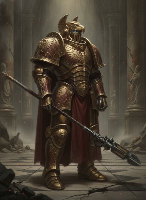 Trajann Valoris — Warhammer wallpaper