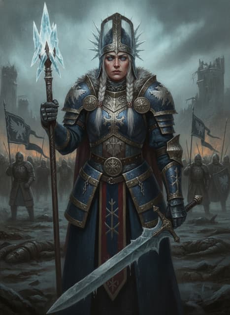 Tzarina Katarin — Warhammer wallpaper