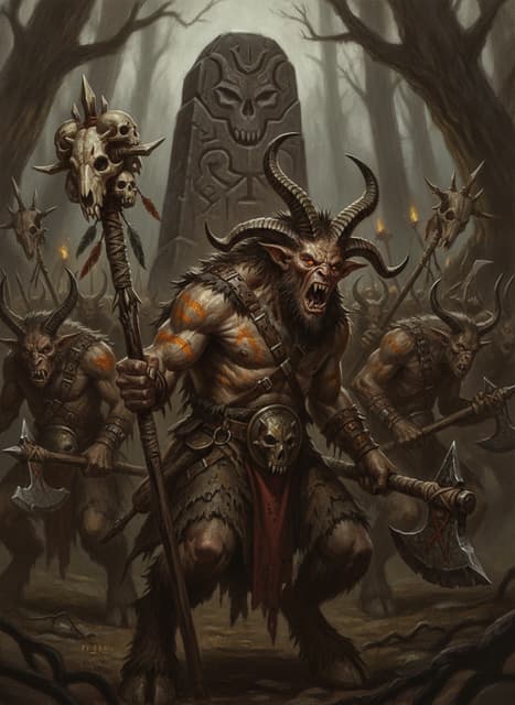 Portrait of Ungrol Four-Horn