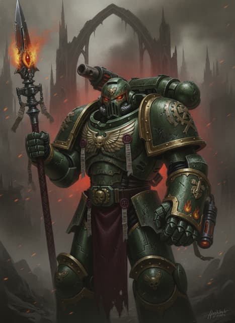 Vulkan He'stan — Warhammer wallpaper
