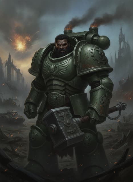 Vulkan — Warhammer wallpaper