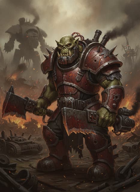 Wazdakka Gutsmek — Warhammer wallpaper
