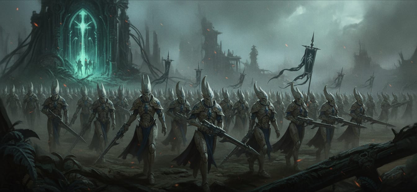 Aeldari faction art