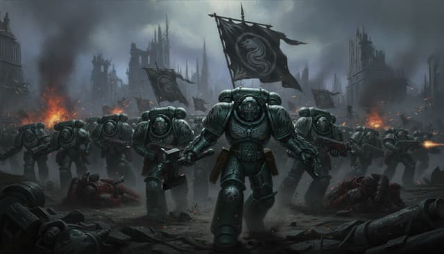 Alpha Legion — Warhammer faction art
