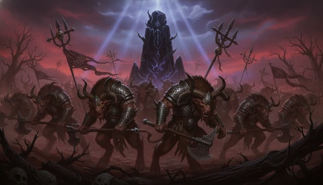 Beasts of Chaos — Warhammer faction art