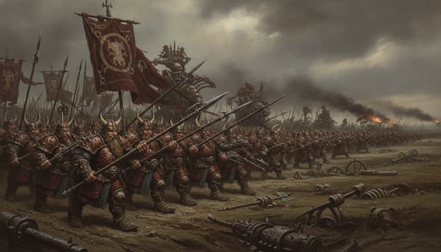 Chaos Dwarfs — Warhammer faction art