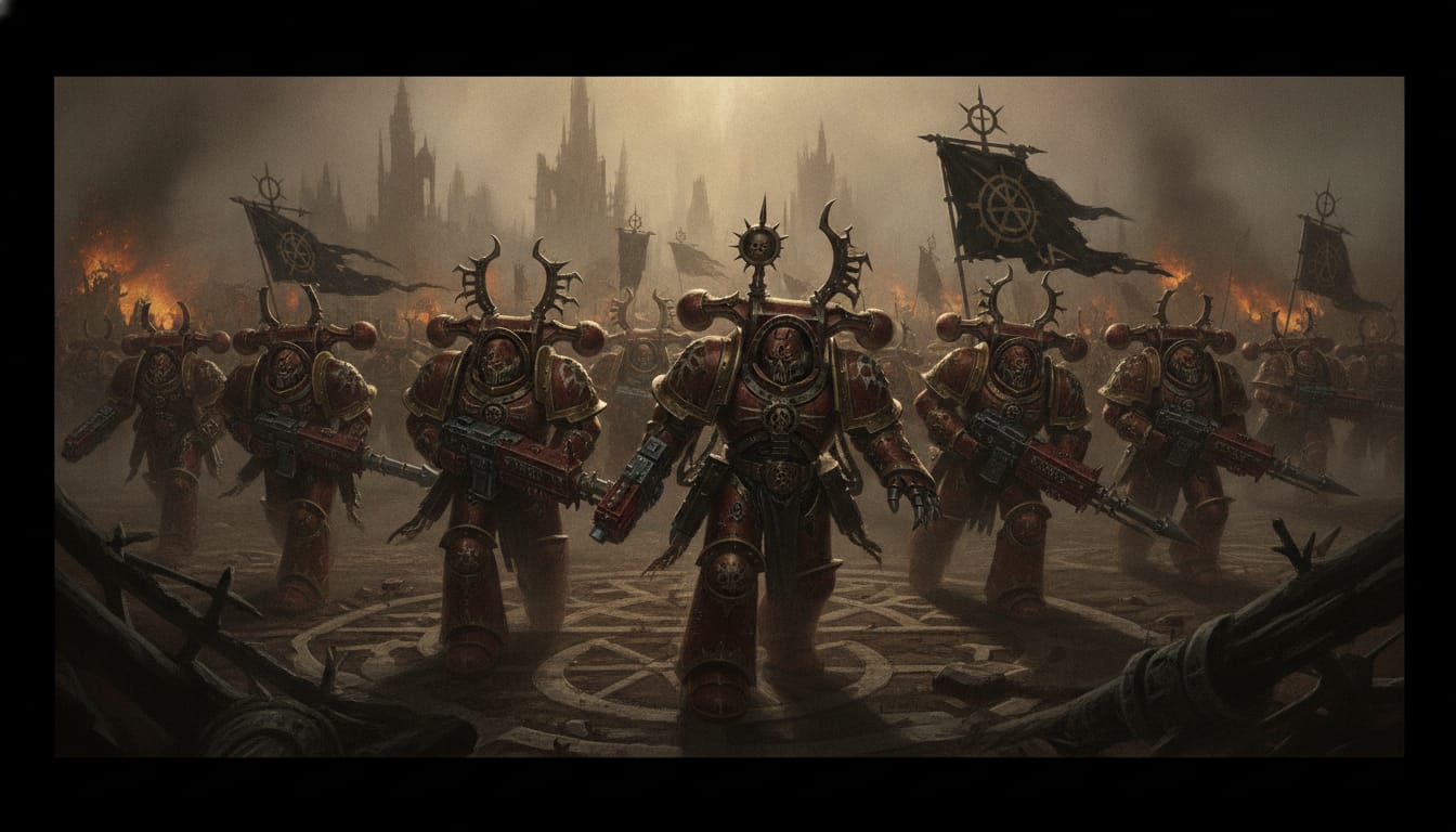 Chaos Space Marines — faction art