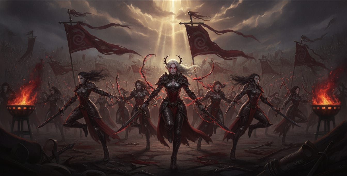 Daughters of Khaine faction art