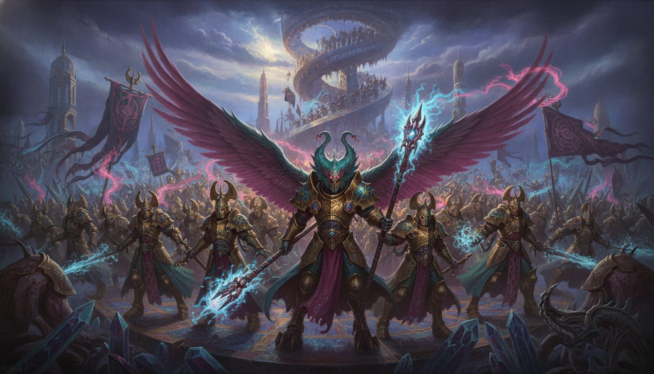 Disciples of Tzeentch — faction art