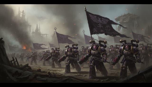 Emperor's Children — Warhammer faction art