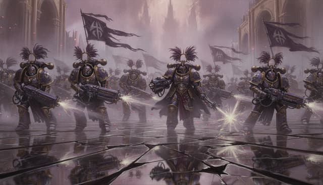 Emperor's Children — Warhammer faction art